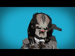 animated evolution of the predator (the evolution of the predator) 2018