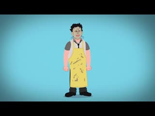 animated evolution of leatherface (the evolution of leatherface) 2018